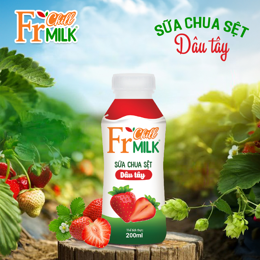 Sữa chua sệt Hương vị Dâu Tây